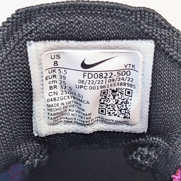 W Nike Air Max Flyknit Racer NN Fuchsia Dream/Black NEW Womens 8 Men 6.5 - Picture 6 of 10